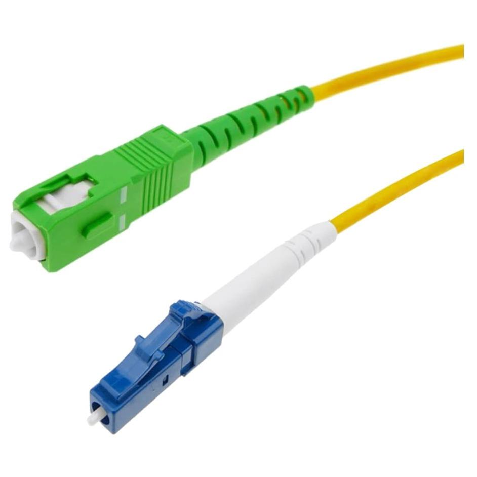 Techly InfiniBand and Optical Fiber Cable 1m LC SC LC/SC Yellow
