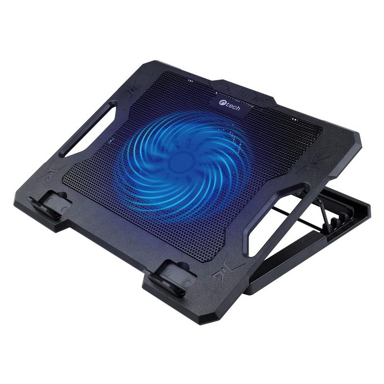 C-TECH CLP-S100 Laptop Cooling System 17.3" 1000 RPM Black
