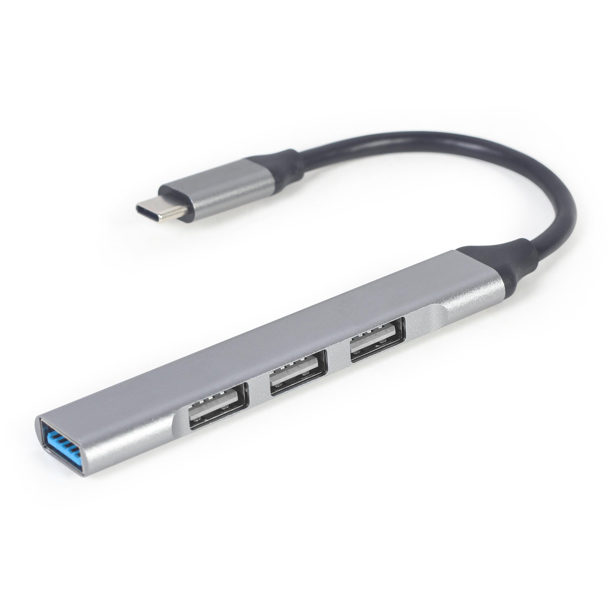 Gembird Type-C Docking Station with USB 3.2 Gen 1 (3.1 Gen 1) - Silver