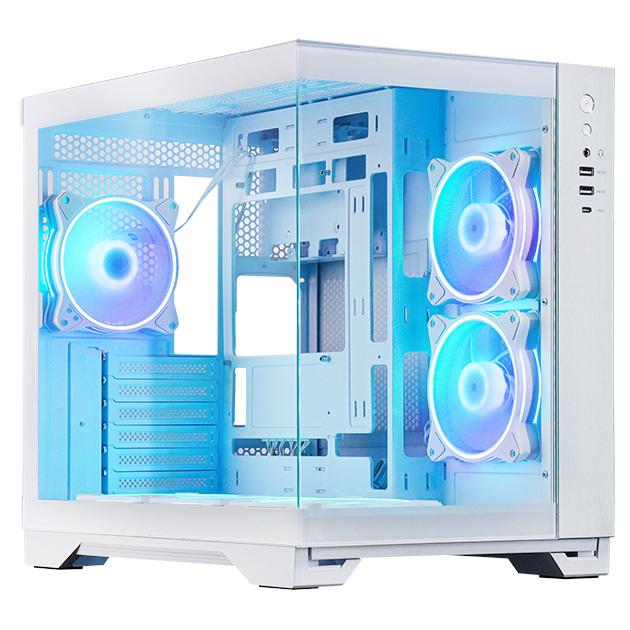 Chieftec Cube PC Unit, White