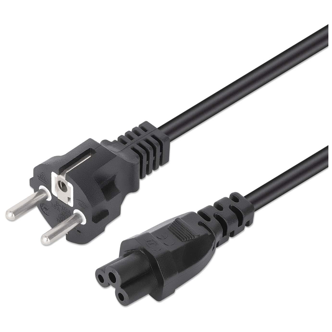 Manhattan Power Cable, 1m, CEE7/7 to IEC C5