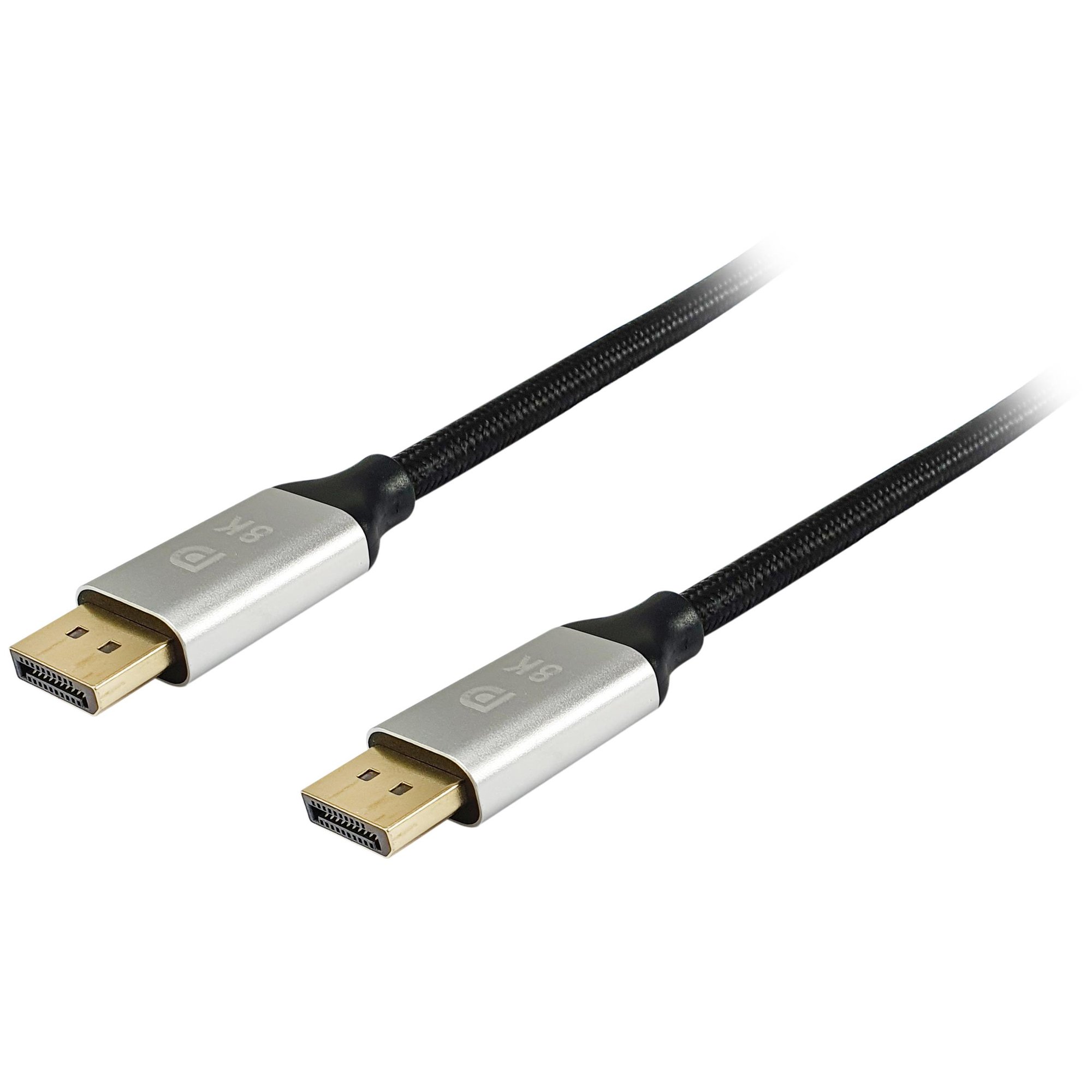 Câble Equip DisplayPort 1.4 Premium, 3 mètres, 8K/60Hz