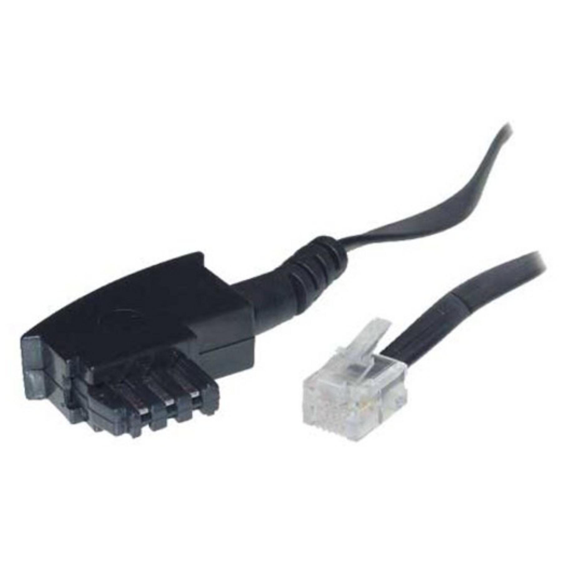 S/CONN Maximum Connectivity 70093 - Phone Cable, 3m Black