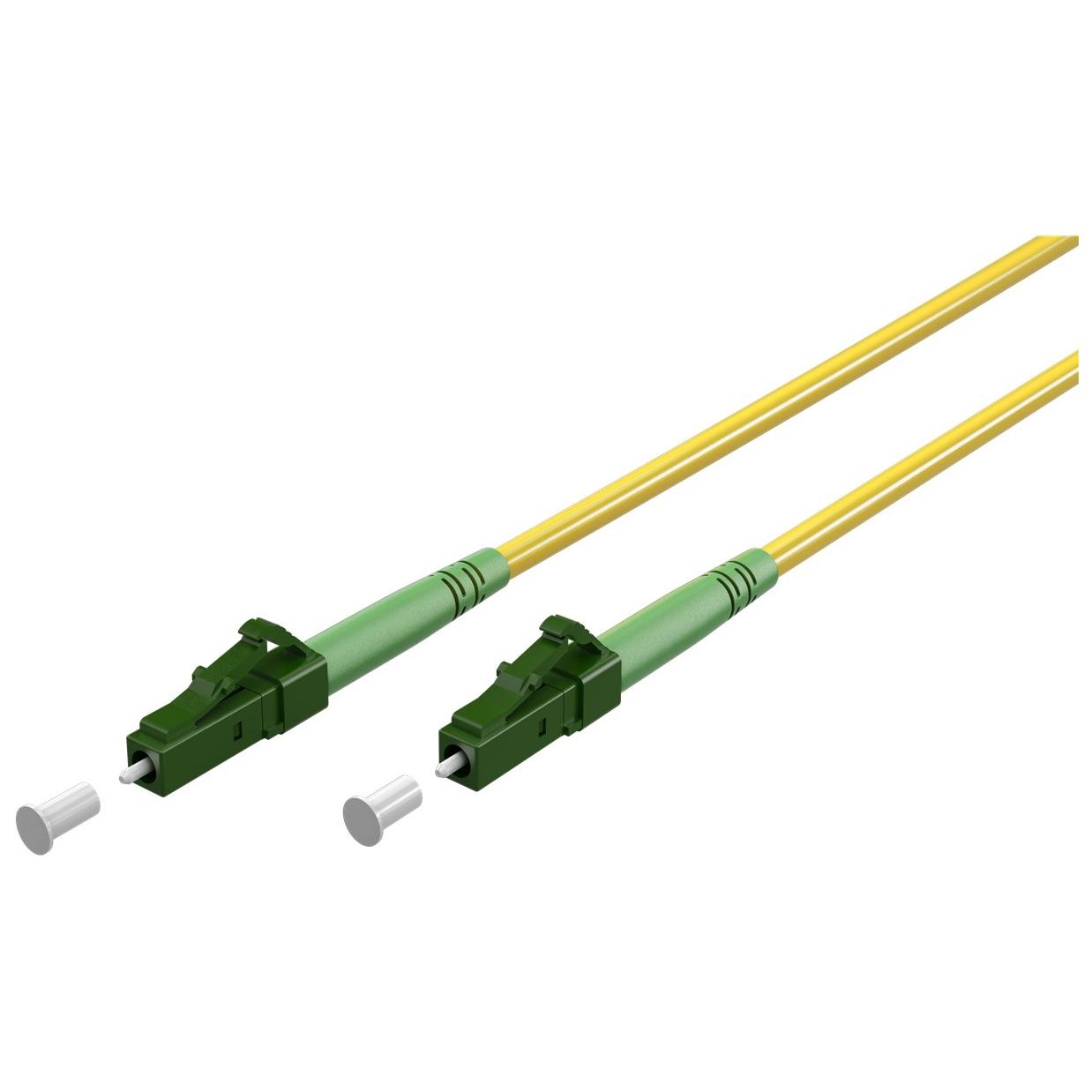 Goobay InfiniBand and Optical Fiber Cable 30m LC FTTH Yellow