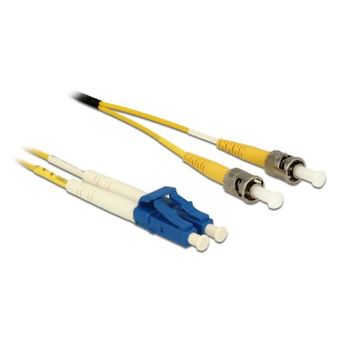 Cable de InfiniBand y fibra óptica DeLock 84696, 10m, 2x LC a 2x ST