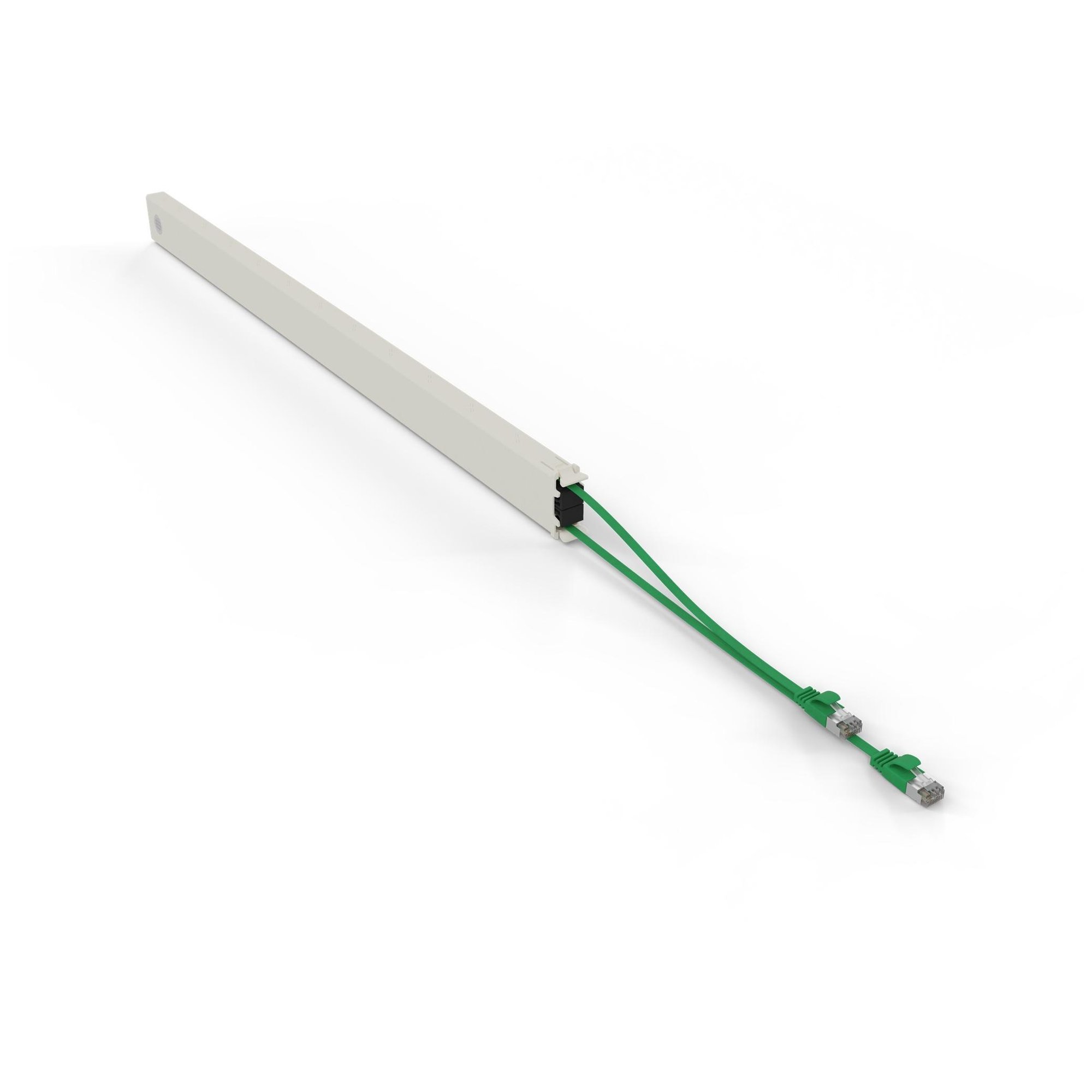 PATCHBOX Cat6a Network Cable, Green, 2.5m (STP/UTP)