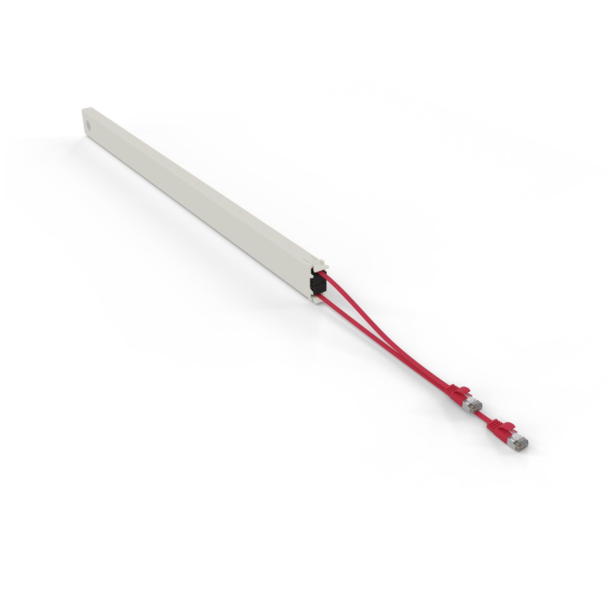 PATCHBOX Network Cable, Red, 2.5m Cat6a U/FTP (STP)