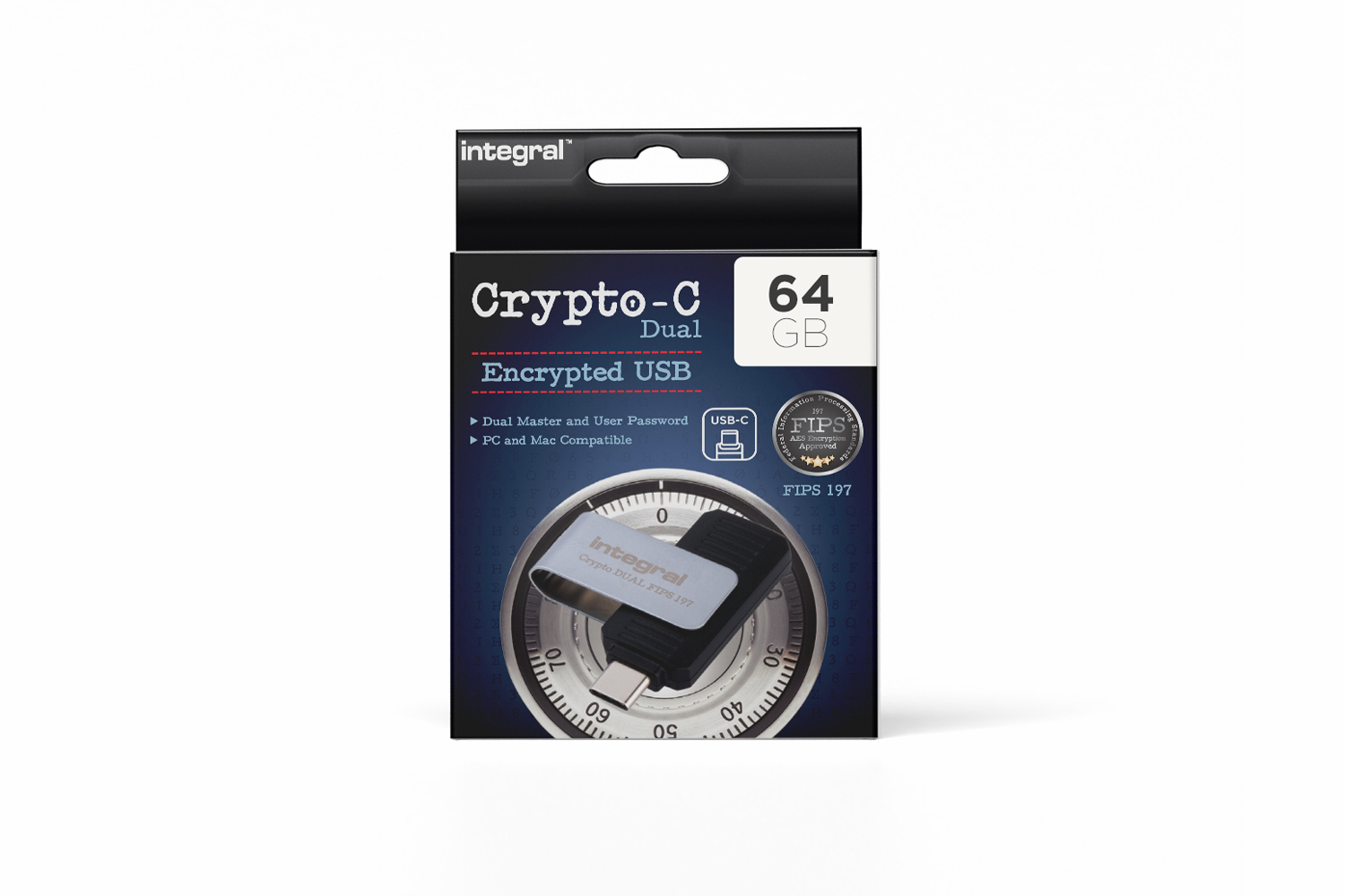 Integral 64GB USB Type-C Flash Drive (3.2 Gen 1)