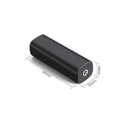Câble vidéo MicroConnect AUDLL-ANTI et adaptateur, 0,15 m Noir