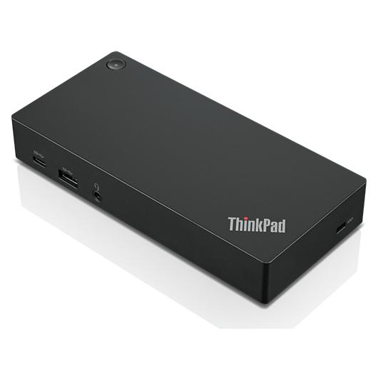 Lenovo 03X7609 USB-C Docking Station, Black