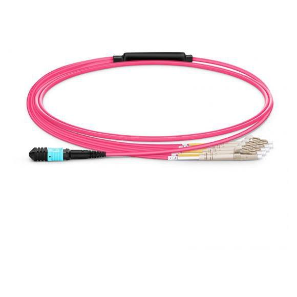 Lanview InfiniBand and Optical Fiber Cable 2m LC Violet