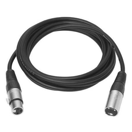 Cable de audio VivoLink PROAUDXLR20, 20 m, XLR Negro