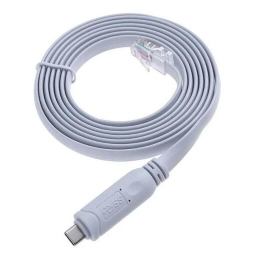 Câble MicroConnect USB-C vers RJ-45, 1,8 m, Noir