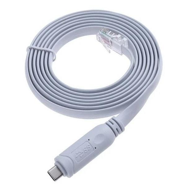 Cable MicroConnect USB-C a RJ-45, 1,8 m, Negro