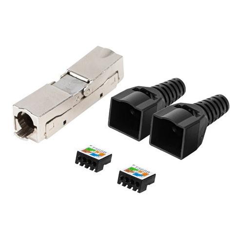 Lanberg RJ-45 Metal Connector, Black