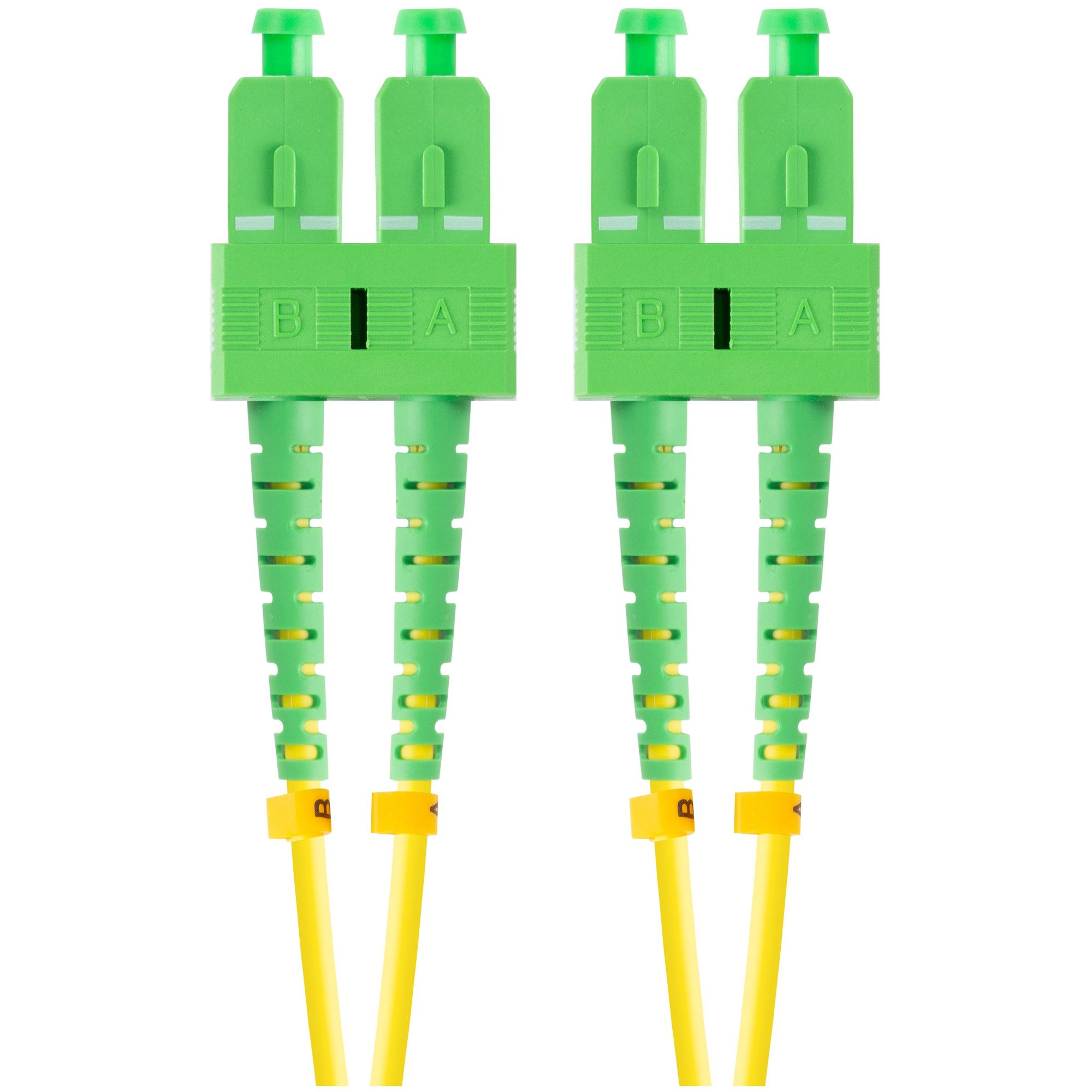 Lanberg InfiniBand and Optical Fiber Cable 10m SC Yellow