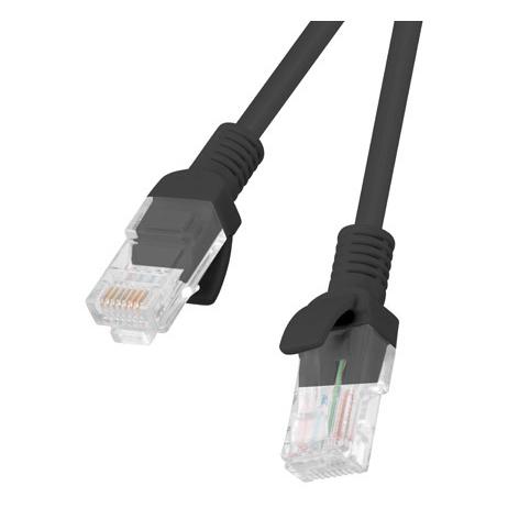LANBERG Cat.5/Cat.5e UTP Network Cable, 2m, Black