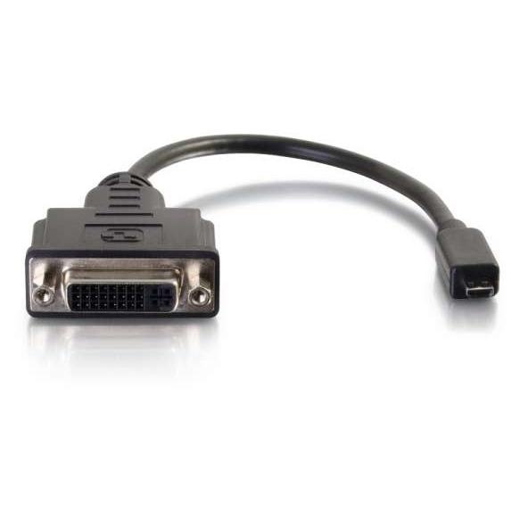 C2G Micro-HDMI to DVI-D Cable, 0.2m Black