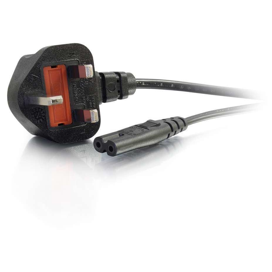 C2G Unpowered Cord (BS 1363 to IEC 60320 C7) 1M