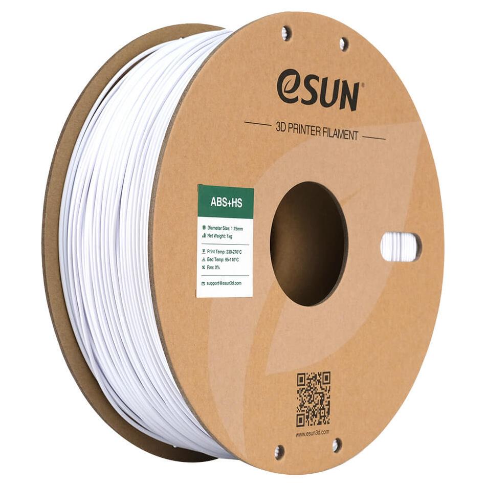 Matériau d'impression eSUN ABS+HS 1 kg - Blanc
