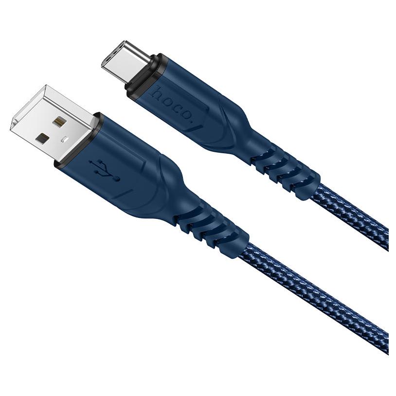 HOCO X59 USB 2.0 Cable - 1m, USB A to USB C, Blue