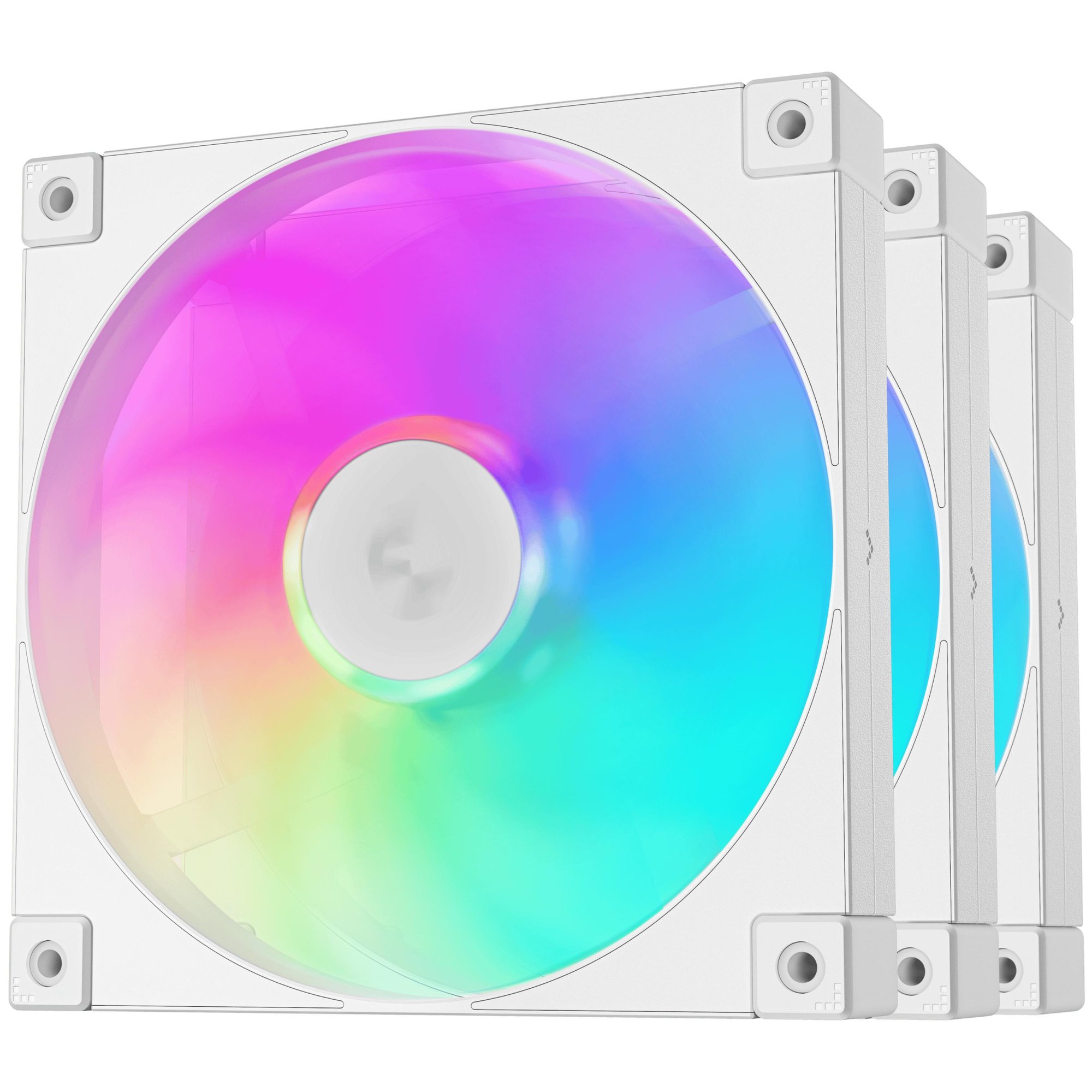 DeepCool 14cm ARGB Fan (3-in-1) - Black/White