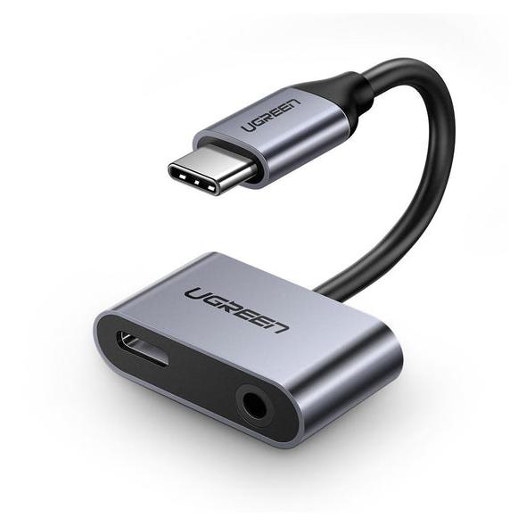 Adaptador y concentrador UGreen USB 3.2 Gen 1 (3.1 Gen 1) Tipo C - Negro y metálico