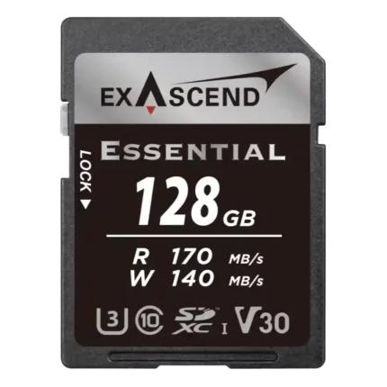 Exascend Essential 128GB SDXC UHS-I Class 10 Memory Card