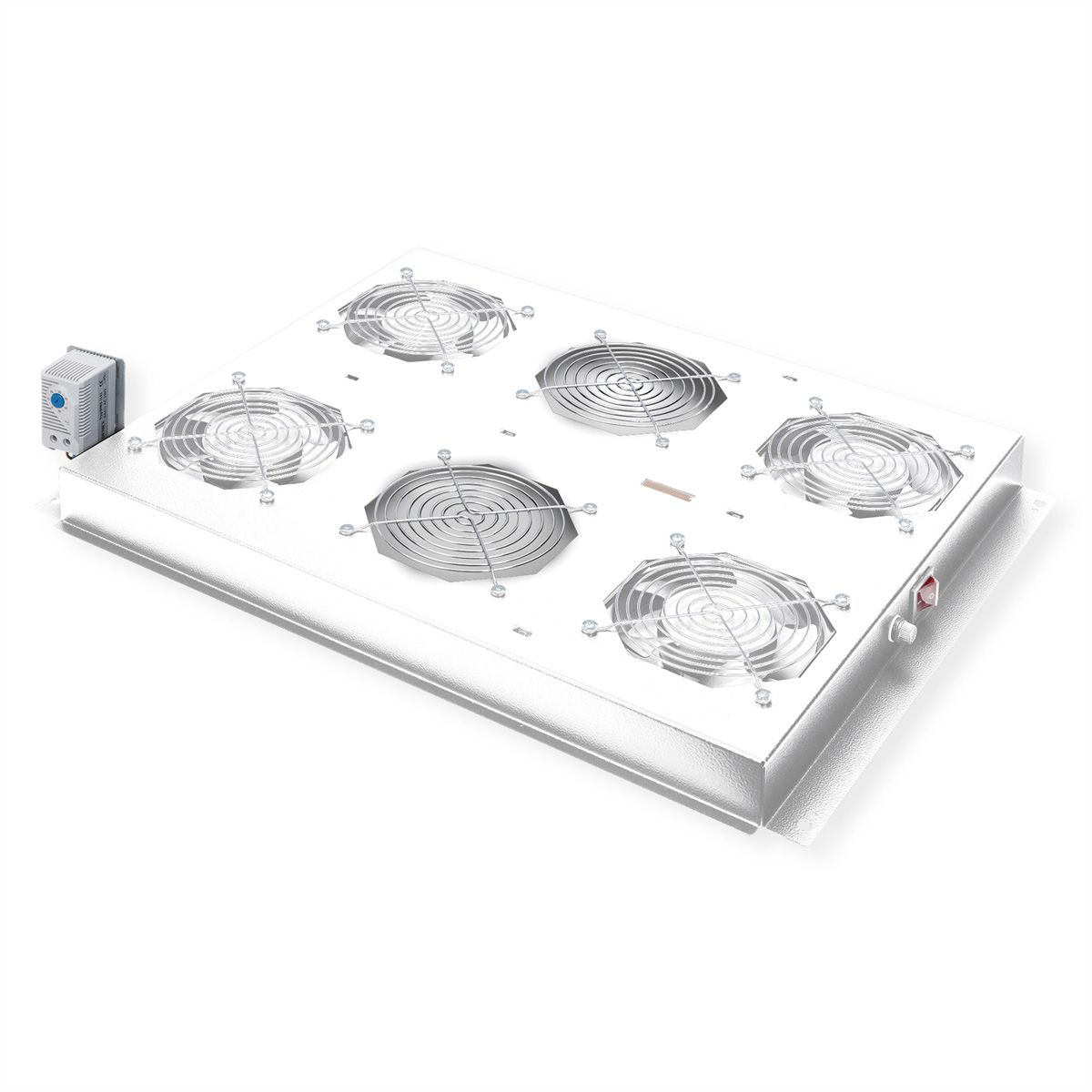 ROLINE Fan for Racks, 4 Fans, Grey