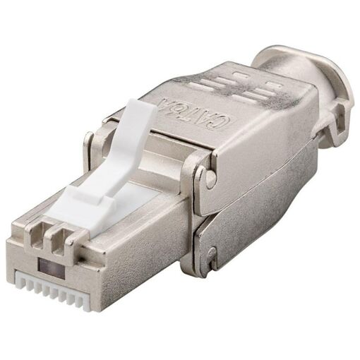 Connecteur Techly RJ-45 Beige (Cat6a, 1 pièce)