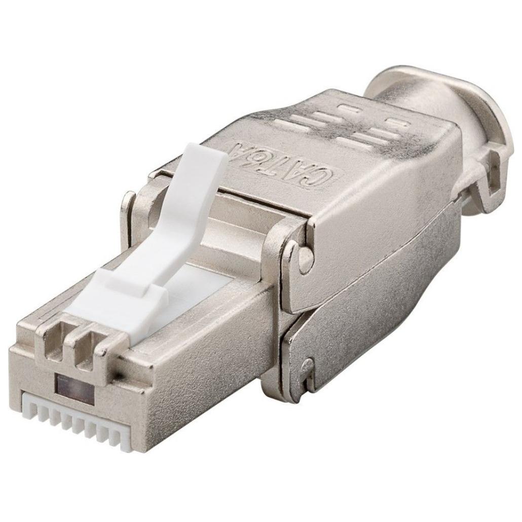 Techly RJ-45 Beige Connector (Cat6a, 1 Piece)