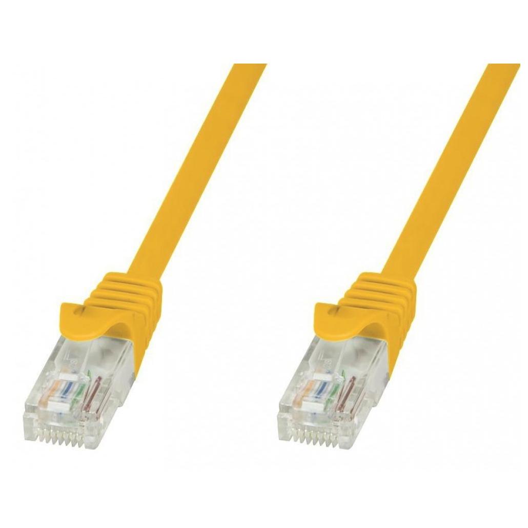 Techly Cat5e Network Cable, 1.5m, Yellow (U/UTP)
