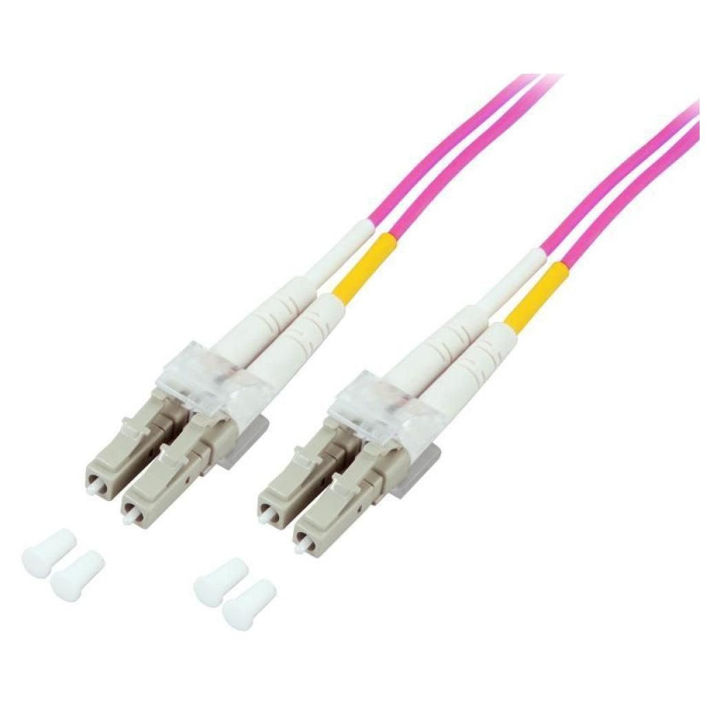Techly LC M-M 2m InfiniBand and Optical Fiber Cable - Fuchsia