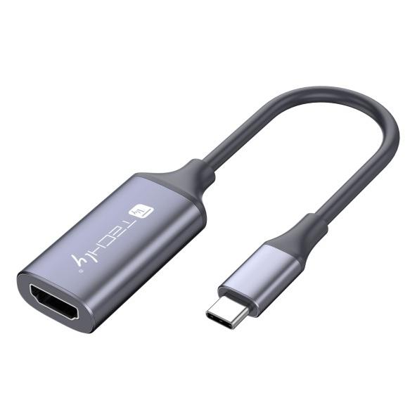 Techly I-USB-VIDEO-C4K USB-C to HDMI Adapter