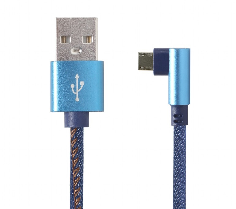Gembird 1m Micro-USB to USB A Cable, Blue