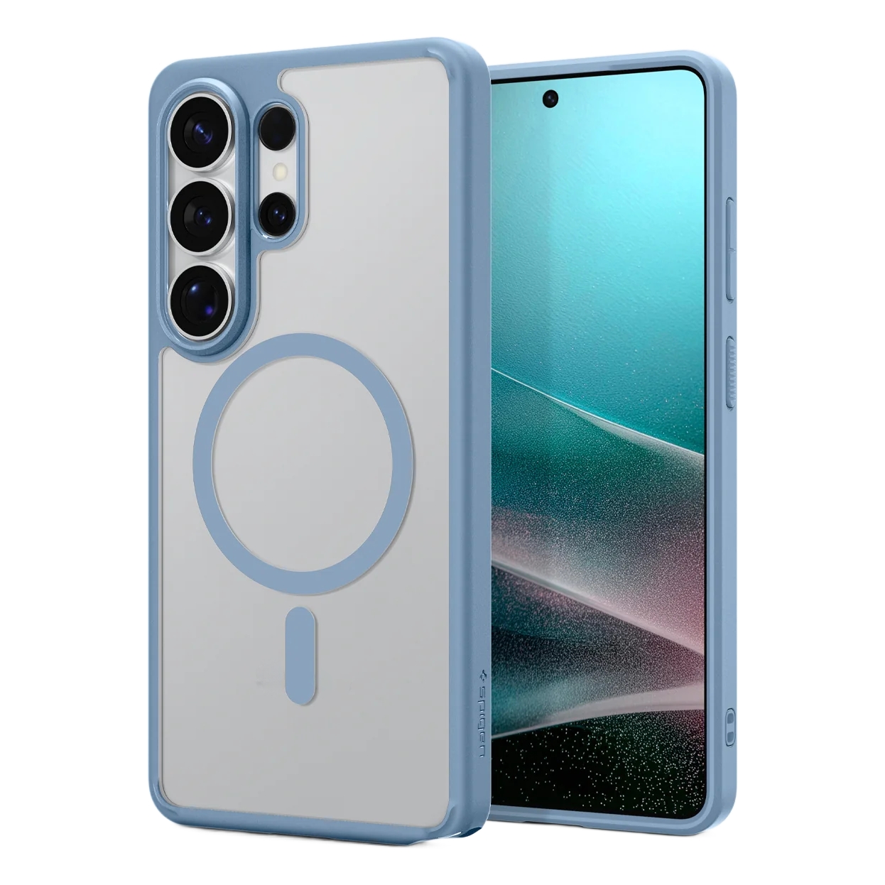 Fundas Spigen Ultra Hybrid con MagSafe para Samsung Galaxy S26 en Azul Claro