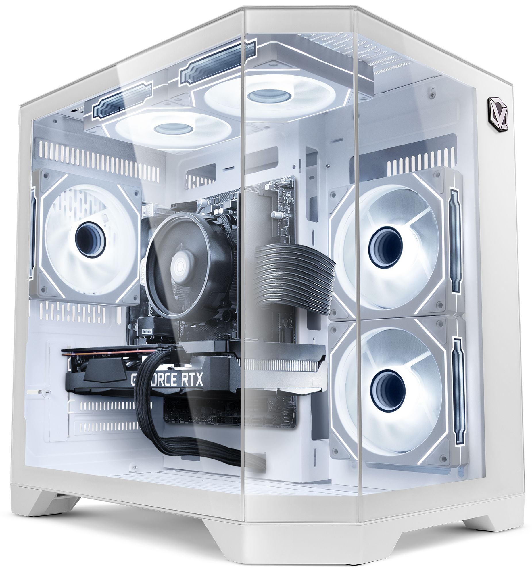 Vibox V-506 PC Gamer - Ryzen 5 5500 4.2 GHz - RTX 5060 8GB - 16GB RAM - 1TB SSD - Windows 11 - WiFi