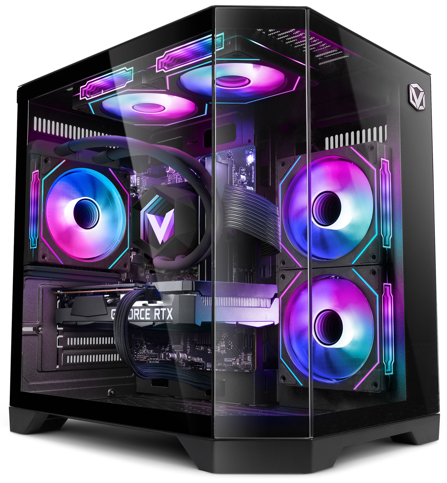 Vibox IV-582 PC Gamer - Ryzen 7 5700X 4.6 GHz - RTX 5060 Ti 8GB - 16GB RAM - 1TB SSD - Windows 11 - WiFi