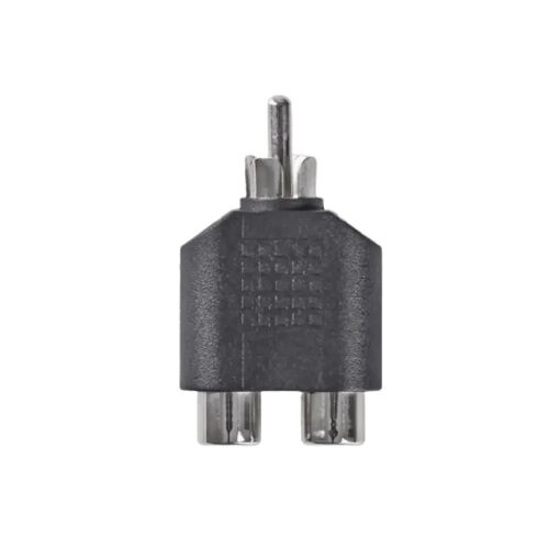 Nedis Audio Subwoofer Adapter - 2 x RCA Female to 1 x RCA Male