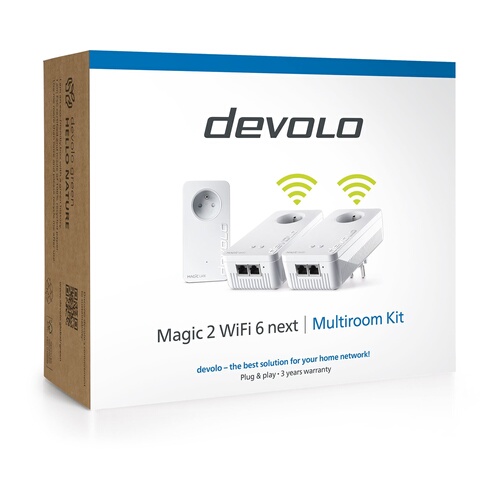 Kit Devolo Magic 2 Wi-Fi 6 Next Blanco