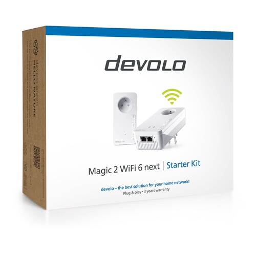 Kit de inicio Devolo Magic 2 WiFi 6 Next Blanco