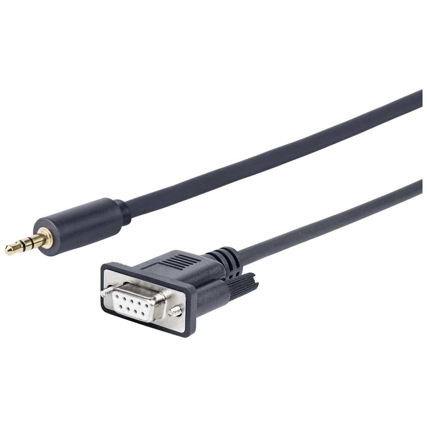 Câble VivoLink 3,5 mm D-Sub (DB-9), Noir, 25 m