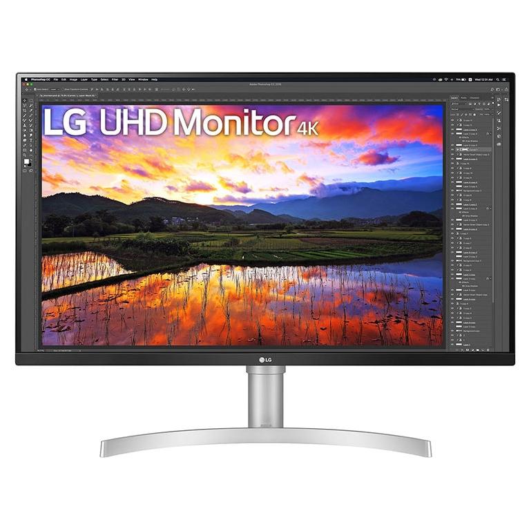 LG 32UN650-W 31.5" 4K Ultra HD White PC Monitor