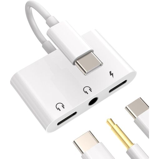 KALANKA USB-C to 3.5mm Headphone Adapter