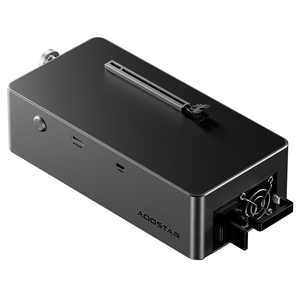 AOOSTAR AG02 eGPU Docking Station with Oculink, USB4 Port, 100W Reverse Charging, 800W Integrated Power Supply, Compatible with TGX Interface and Hot Swapping