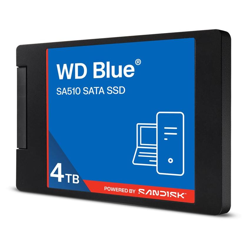 SSD Sandisk WD Blue SA510 - 4 TB - Interno - 2.5" - SATA 6Gb/s