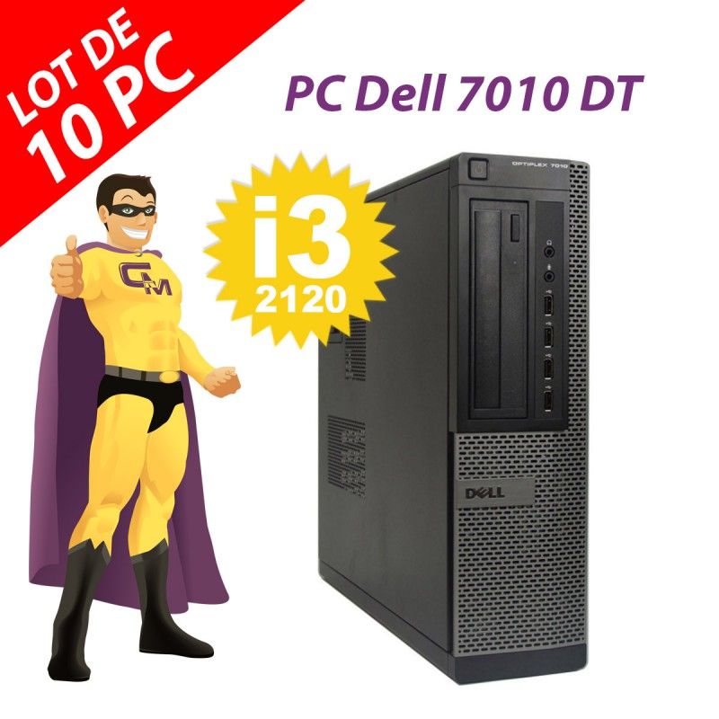 Lote de 10 Computadoras Dell OptiPlex 7010 DT