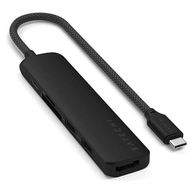Estación de carga Satechi 6 en 1, USB-C 3.2 Gen 2, HDMI