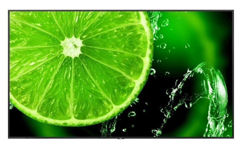 NEC MultiSync E868 85.6-inch Digital Signage Flat Panel LED Display 4K Ultra HD Black 18/7