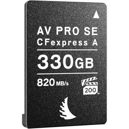 Angelbird AV PRO CFexpress A SE 330GB - CFexpress Flash Memory Card 330GB Black/Silver